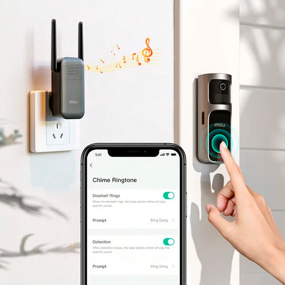 Human Detection Two-way Talk Doorbell