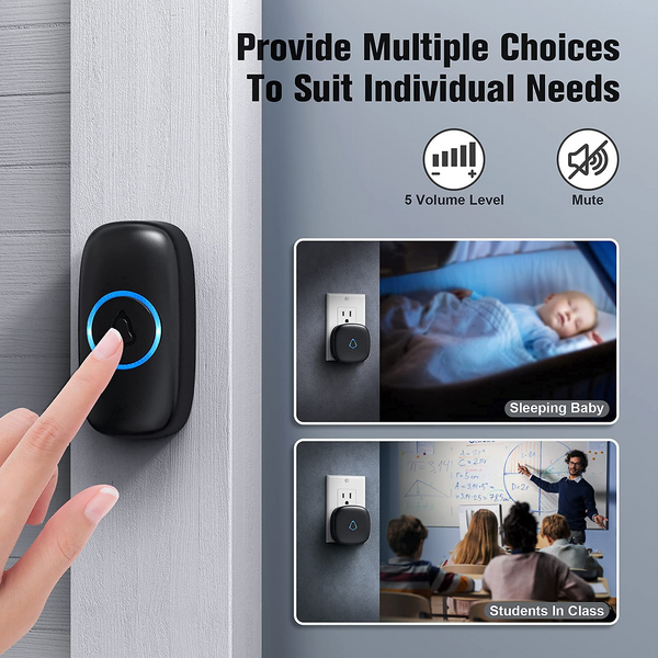 Wireless Security Alarm Doorbell