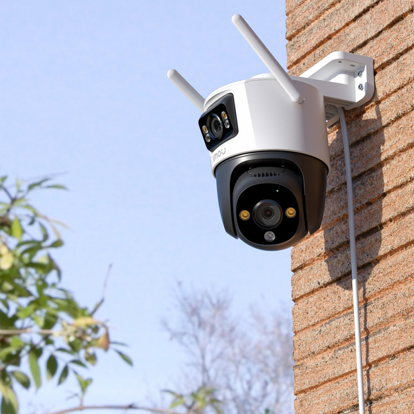 Wireless Dual Lens Outdoor Security Camera