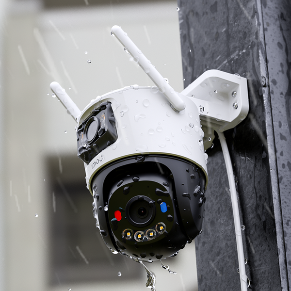 Wireless Dual Lens Outdoor Security Camera