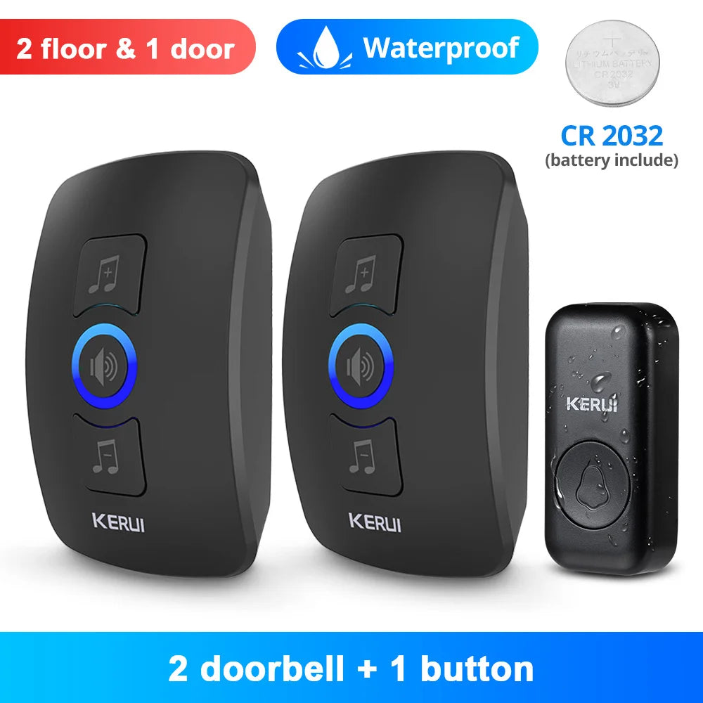 Wireless Security Alarm Doorbell