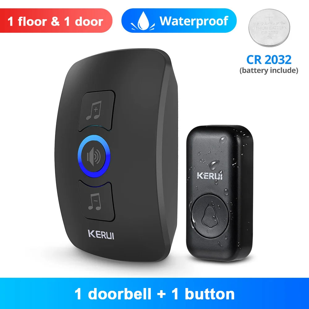 Wireless Security Alarm Doorbell
