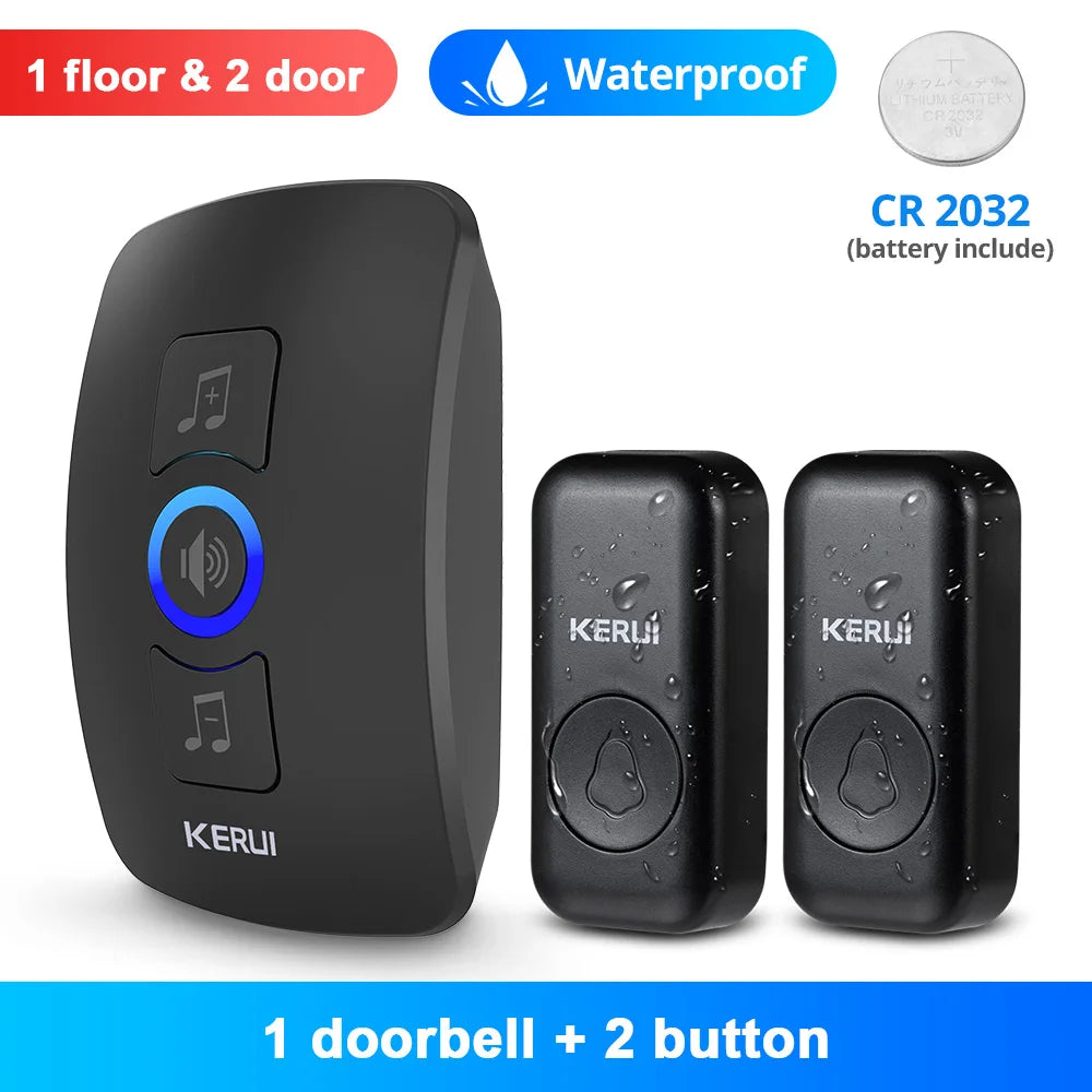Wireless Security Alarm Doorbell