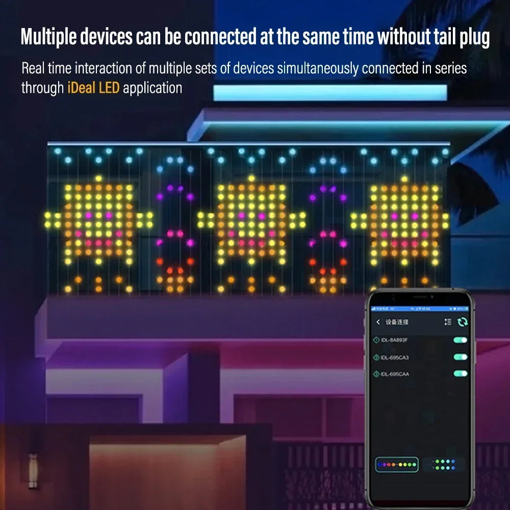 Smart LED Curtain Light