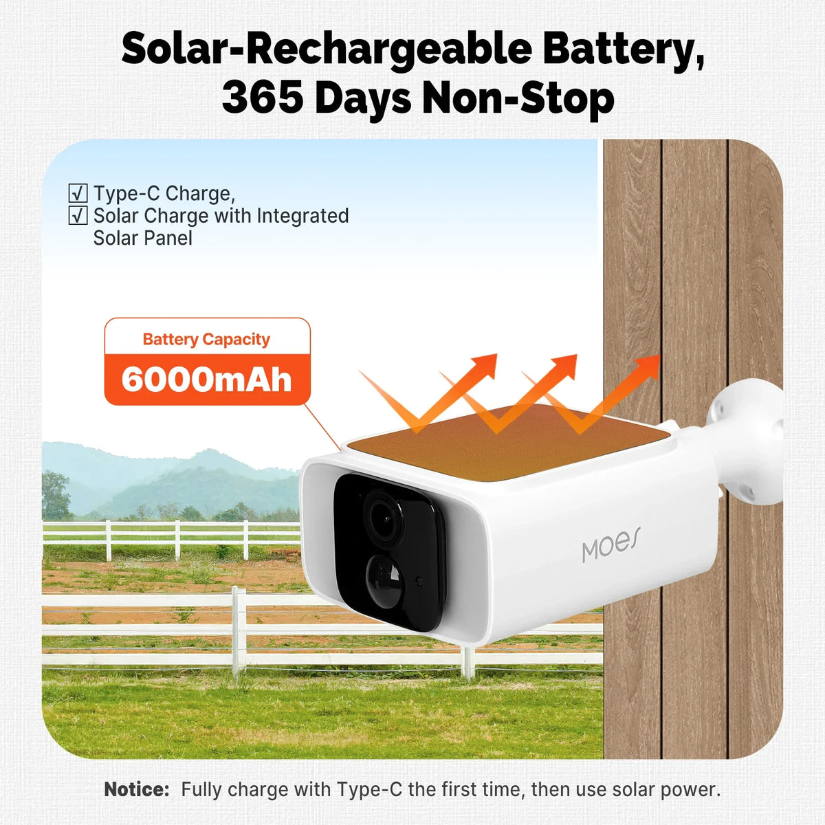 Smart Solar Security Camera