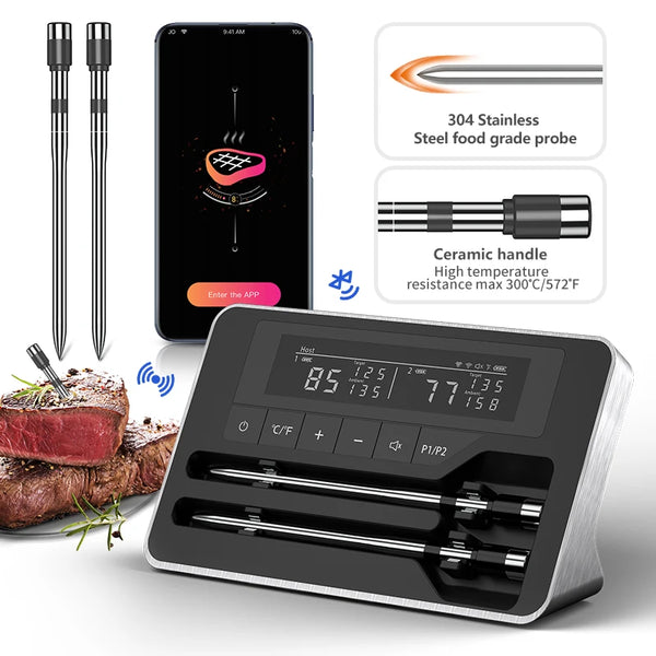 Smart Wireless Meat Thermometer