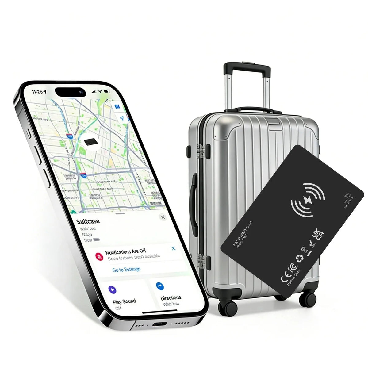 Portable Smart Finder Card