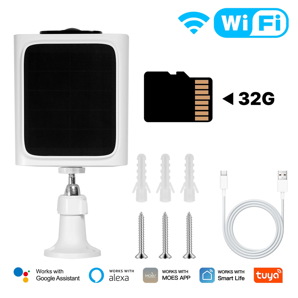 Smart Solar Security Camera