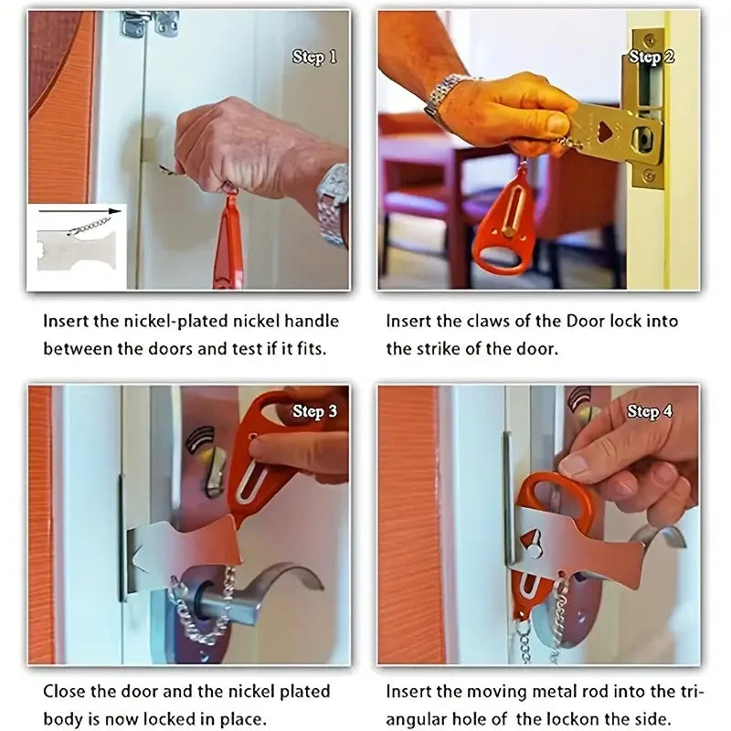 Portable Safety Door Lock