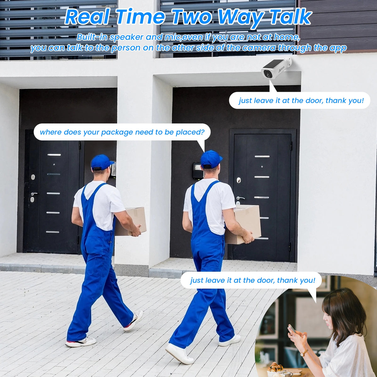 Outdoor Solar Security Camera