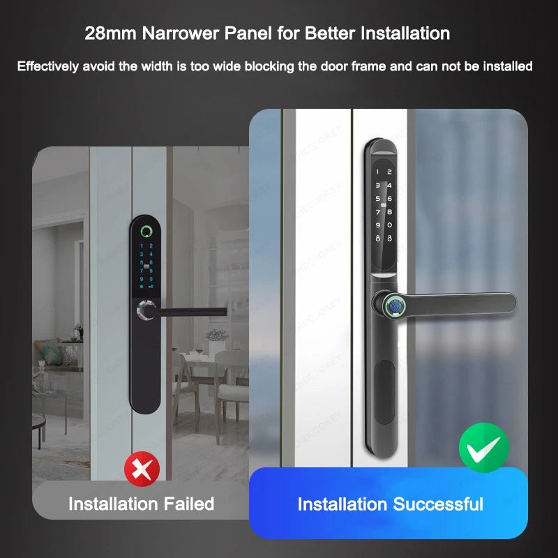 Sliding Door Smart Lock