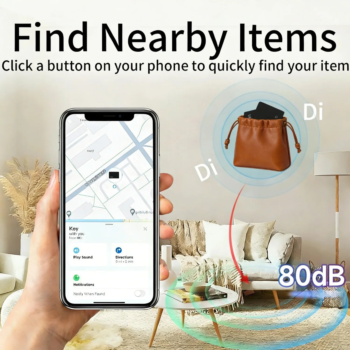 Portable Smart Finder Card