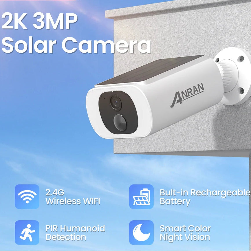 Outdoor Solar Security Camera
