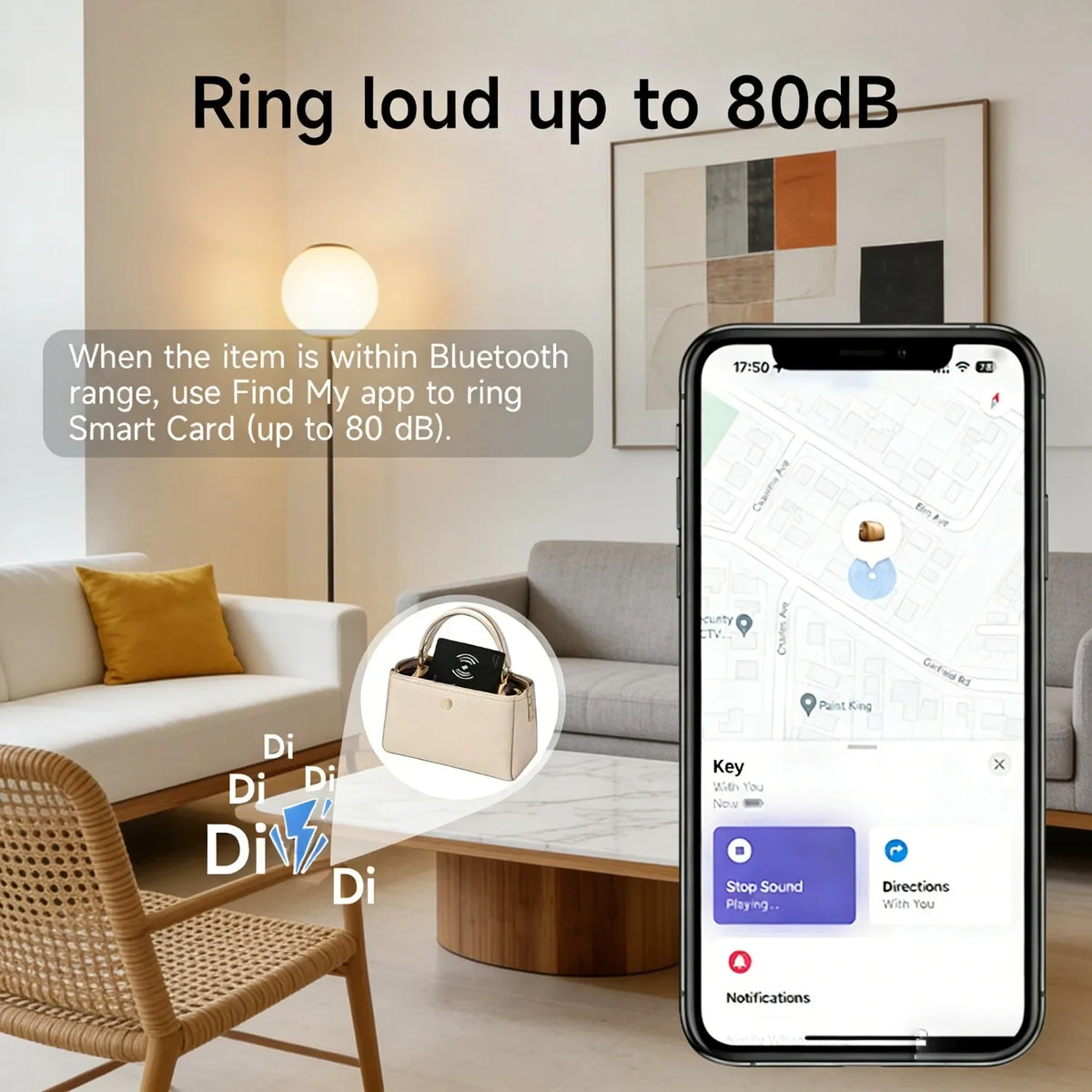 Portable Smart Finder Card