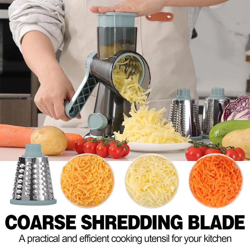 3-in-1 Rotary Grater
