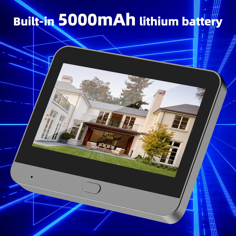 Smart Peephole Viewer Door Bell Camera