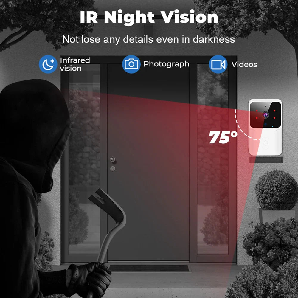 Night Vision Doorbell Camera