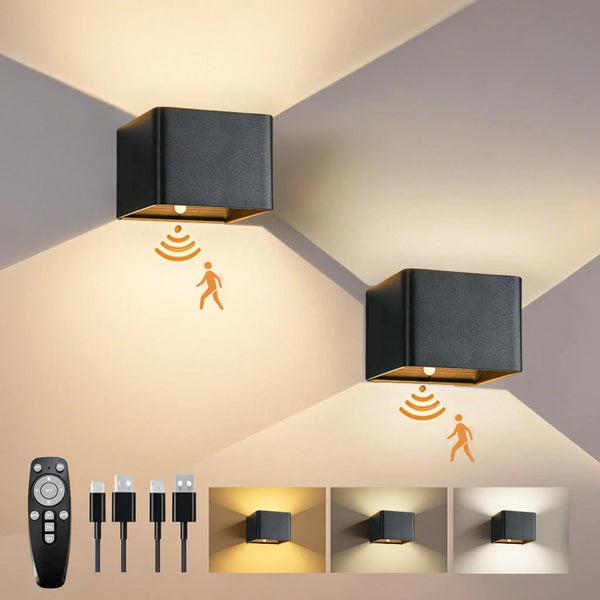 Wireless Motion Sensor Wall Light