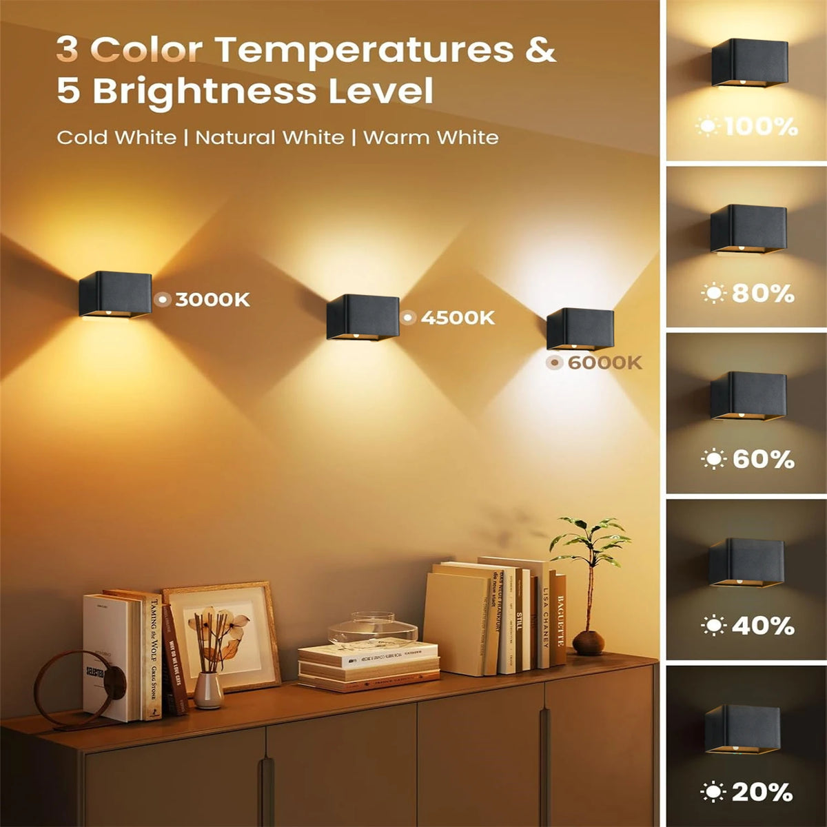 Wireless Motion Sensor Wall Light